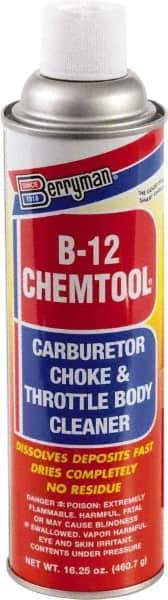 Berryman Products - Acetone Carburetor & Parts Cleaner - 16.25 oz Aerosol Can - Americas Tooling