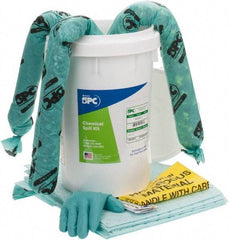 Brady SPC Sorbents - 6 Gal Capacity Hazardous Materials Spill Kit - 6.5 Gal Bucket - Americas Tooling