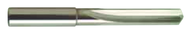 15/32 Dia. - Carbide Straight Flute 4XD Drill-120° Point-Coolant-Bright - Americas Tooling