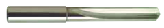 10mm Dia. - Carbide Straight Flute 4XD Drill-120Â° Point-Coolant-Bright - Americas Tooling