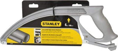 Stanley - 12" Hacksaw - 4" Throat Depth, Ergonomically Design D-Style Handle - Americas Tooling