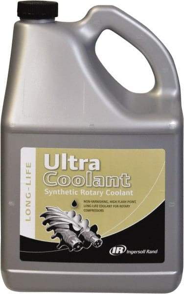 Ingersoll-Rand - 1.2 Gal Jug, ISO 46, SAE 10W-20, Air Compressor Oil - -20°F to 520°, 242 Viscosity (SUS) at 100°F - Americas Tooling