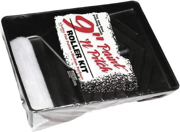 Wooster Brush - Trim Paint Roller Kit - Includes Paint Tray, Roller Cover & Frame - Americas Tooling