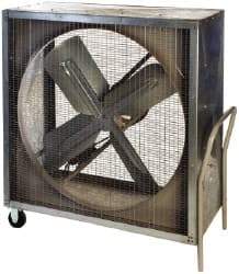 Airmaster - 36" Blade, Belt Drive, 1/2 hp, 9,230 CFM, Cabinet Fan Blower Fan - 115 Volts, 1 Speed, Single Phase - Americas Tooling