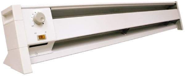 Marley - 45" Long, 120 Volt, 500/100/1500 Watt, 3410/5120 BTU, Electric Baseboard Heater - Americas Tooling