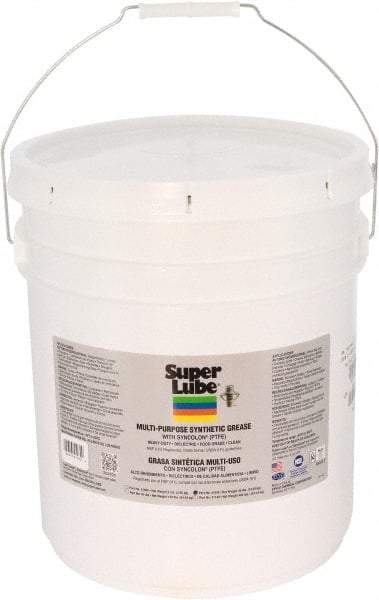 Synco Chemical - 30 Lb Pail Synthetic General Purpose Grease - Translucent White, Food Grade, 450°F Max Temp, NLGIG 2, - Americas Tooling