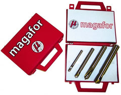 Magafor - 4 Piece 120° 1/4 to 5/8" Spotting Drill Set - Americas Tooling