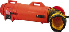 Allegro - 831 CFM, Electrical AC Axial Blower Kit - 8 Inch Inlet/Outlet, 0.33 HP, 115 Max Voltage Rating - Americas Tooling