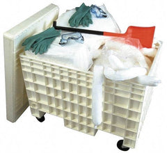 PRO-SAFE - Oil Only Spill Kit - HDPE Mobile Spill Cart - Americas Tooling