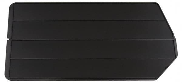 Akro-Mils - 8.4" High, Black Bin Divider - Use with 30265 - Americas Tooling