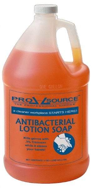 PRO-SOURCE - 1 Gal Bottle Liquid Soap - Antibacterial, Amber, Citrus Spice Scent - Americas Tooling