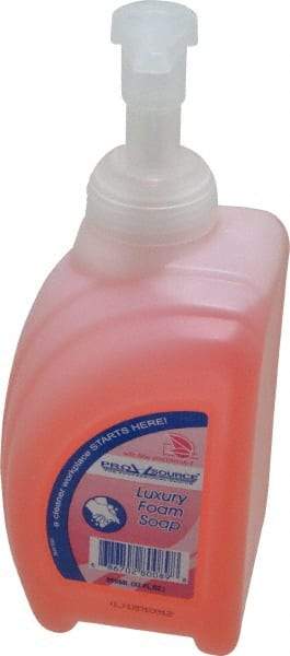 PRO-SOURCE - 950 mL Pump Bottle Foam Soap - Hand Soap, Pink, Tropical Scent - Americas Tooling