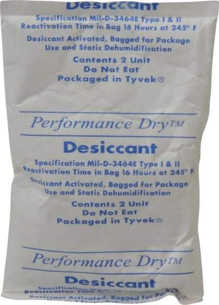 Made in USA - 2 Ounce Desiccant Packet - Silica Gel - Americas Tooling