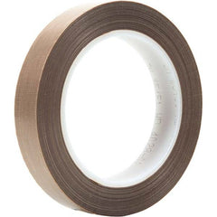 3M - 36 Yd x 3/4" Brown PTFE Film Tape - Americas Tooling