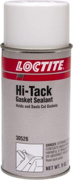 Loctite - 9 oz Gasket Sealant - Red, Comes in Aerosol Can - Americas Tooling