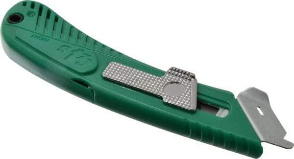 PHC - Springback Safety Cutter - 1-11/16" Steel Blade, Green ABS Handle, 1 Blade Included - Americas Tooling