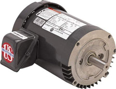 US Motors - 3 hp, TEFC Enclosure, No Thermal Protection, 1,765 RPM, 208-230/460 Volt, 60 Hz, Three Phase Premium Efficient Motor - Size 182 Frame, C-Face Mount, 1 Speed, Double Shielded Ball Bearings, 8.5-7.9/3.9 Full Load Amps, F Class Insulation - Americas Tooling