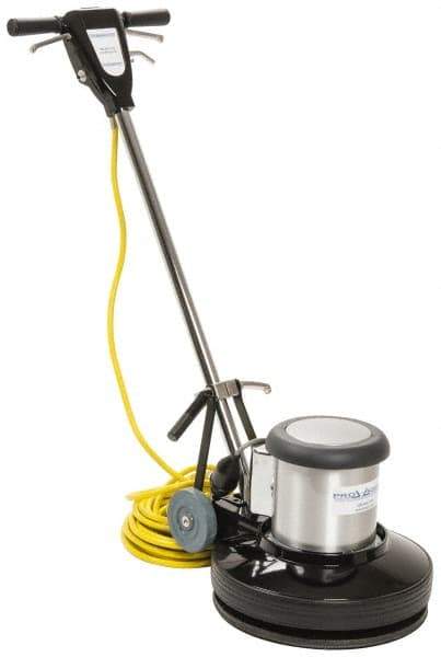 PRO-SOURCE - 17" Cleaning Width, Electric Floor Burnisher - 1.5 hp, 175 RPM - Americas Tooling