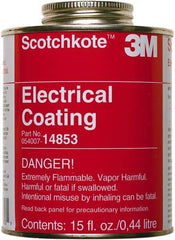 3M - 15 oz Can Brown Butyl Rubber Joint Sealant - 72°F Max Operating Temp, 12 min Tack Free Dry Time, Series 14853 - Americas Tooling