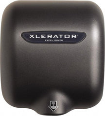 Excel Dryer - 1500 Watt Graphite & Zinc Die-Cast Finish Electric Hand Dryer - 100/120 Volts, 12.5 Amps, - Americas Tooling