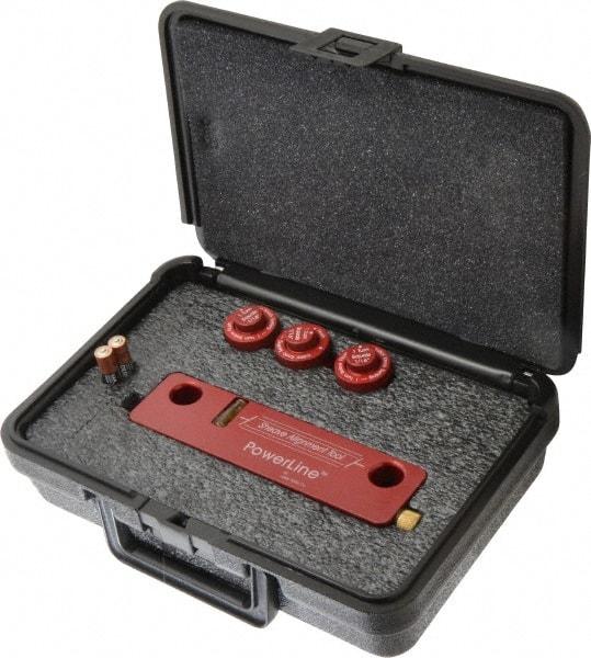 Laser Tools Co. - Red Beam Sheave Alignment System - Includes (3) Adjustable Targets, Hard Shell Carrying Case, PowerLine Pulley Alignment Tool with Laser Beam Accuracy - Americas Tooling