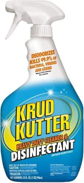 Krud Kutter - 32 oz Spray Bottle Disinfectant - Liquid, Disinfectant, Mild - Americas Tooling