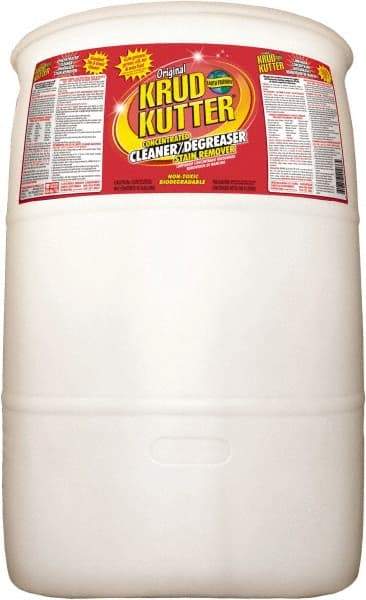 Krud Kutter - 55 Gal Drum Cleaner/Degreaser - Liquid, Water-Based, Mild - Americas Tooling