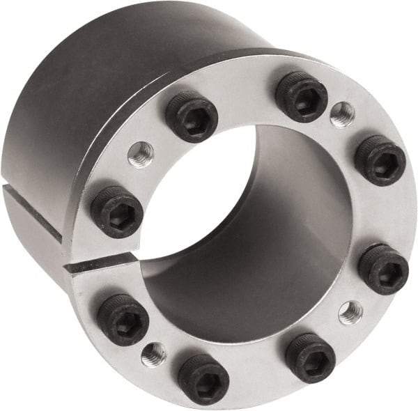 Climax Metal Products - 13/16" Bore Diam, 1-3/4" OD, Shaft Locking Device - 5 Screws, 7/8" OAW, 2,779 Ft/Lb Max Torque - Americas Tooling