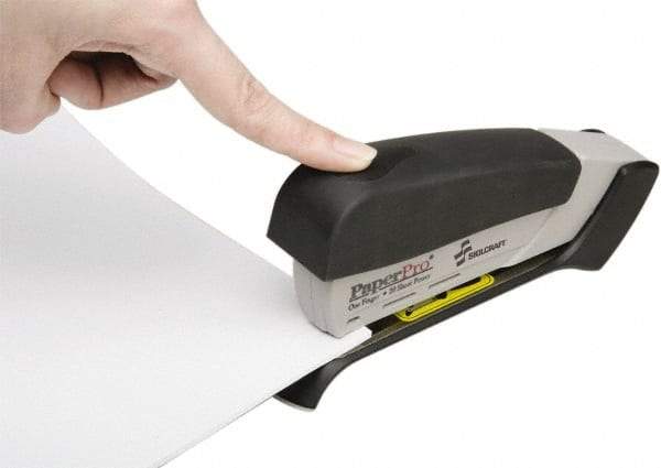 Ability One - 20 Sheet Desktop Stapler - Black and Gray - Americas Tooling