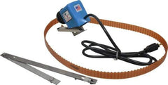 Mini-Skimmer - 18" Reach, 0.25 GPH Oil Removal Capacity, 115 Max Volt Rating, Belt Oil Skimmer - 40 to 125°F - Americas Tooling