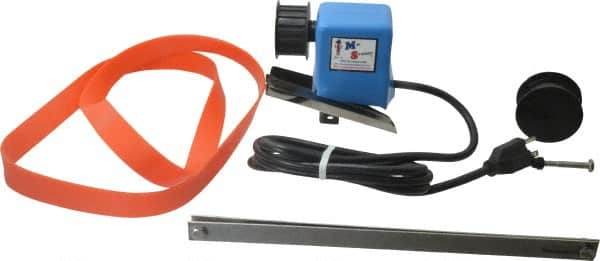 Mini-Skimmer - 24" Reach, 0.25 GPH Oil Removal Capacity, 115 Max Volt Rating, Belt Oil Skimmer - 40 to 125°F - Americas Tooling