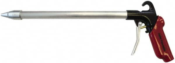 Value Collection - 120 Max psi Whisper Jet Pistol Grip Blow Gun - 1/4 NPT Inlet, 12" Tube Length, Aluminum - Americas Tooling