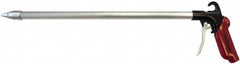 Value Collection - 120 Max psi Whisper Jet Pistol Grip Blow Gun - 1/4 NPT Inlet, 18" Tube Length, Aluminum - Americas Tooling