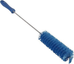 Vikan - 1-5/8" Diam Polyester Valve Brush - 19-5/8" OAL, 5-5/8" Head Length, Polypropylene & Stainless Steel Handle - Americas Tooling