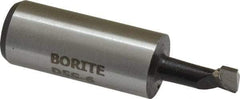 Borite - 5/16" Min Bore Diam, 3/4" Max Bore Depth, 5/8 Shank Diam, Boring Bar - Right Hand Cut, Carbide-Tipped, Black Oxide Finish - Exact Industrial Supply