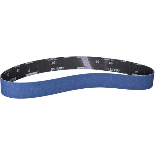 2 × 48″ BlueFire Cloth Narrow Benchstand Belt 150 Grit R823P Zirconia Alumina - Americas Tooling