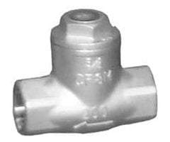 Sharpe Valves - 3" Stainless Steel Check Valve - FNPT x FNPT, 200 WOG - Americas Tooling