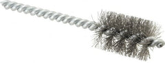 Schaefer Brush - 5/8 Inch Inside Diameter, 13/16 Inch Actual Brush Diameter, Carbon Steel, Power Fitting and Cleaning Brush - 3/16 Shank Diameter, 3-5/8 Inch Long, Twisted Wire Stem, 3/4 Inch Refrigeration Outside Diameter - Americas Tooling