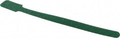 SpeedTech - 9" Long Green Nylon & Polyethylene Mountable Cable Tie - 40 Lb Tensile Strength, 2" Max Bundle Diam - Americas Tooling