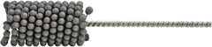 Brush Research Mfg. - 3/8" to 0.394" Bore Diam, 600 Grit, Aluminum Oxide Flexible Hone - Extra Fine, 8" OAL - Americas Tooling