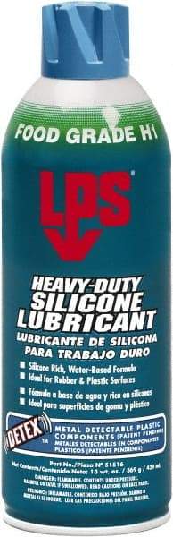 LPS - 16 oz Aerosol Silicone Spray Lubricant - Food Grade - Americas Tooling