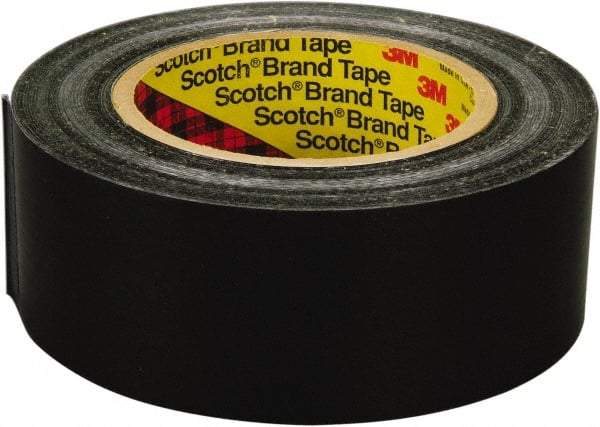 3M - 3/4" x 60 Yd Black Rubber Adhesive Packaging Tape - Polyester Film Backing, 8 mil Thick, 600 Lb Tensile Strength, Series 890MSR - Americas Tooling