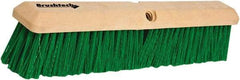 PRO-SOURCE - 24" General Purpose Polypropylene Push Broom - 3" Bristle Length, Plastic Block, Threaded Handle Connection, Handle Sold Separately - Americas Tooling