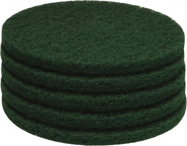 PRO-SOURCE - Stripping Pad - 15" Machine, Green Pad, Polyester - Americas Tooling