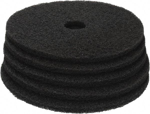 PRO-SOURCE - Stripping Pad - 20" Machine, Black Pad, Polyester - Americas Tooling