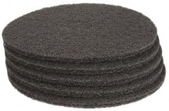 PRO-SOURCE - Stripping Pad - 19" Machine, Black Pad, Polyester - Americas Tooling