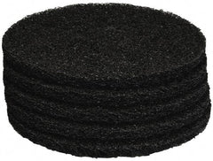 PRO-SOURCE - Stripping Pad - 14" Machine, Black Pad, Polyester - Americas Tooling