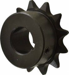 Browning - 12 Teeth, 1/2" Chain Pitch, Chain Size 41, Finished Bore Sprocket - 3/4" Bore Diam, 2.089" Pitch Diam, 2.17" Outside Diam - Americas Tooling