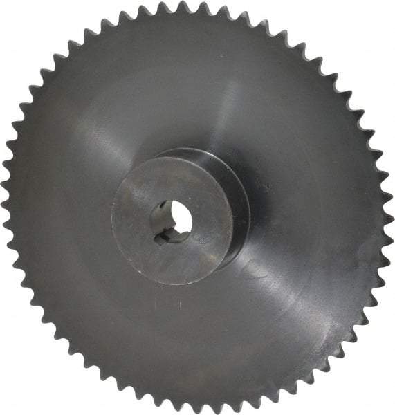 Browning - 60 Teeth, 3/8" Chain Pitch, Chain Size 35, Finished Bore Sprocket - 3/4" Bore Diam, 7.165" Pitch Diam, 7.38" Outside Diam - Americas Tooling