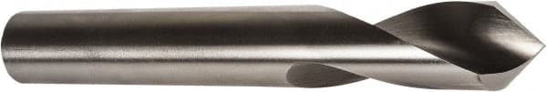 Precision Twist Drill - 1/4" Body Diam, 120°, 2-1/2" OAL, High Speed Steel Spotting Drill - Americas Tooling